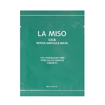 LA MISO Маска восстанавливающая ампульная с центеллой азиатской / LA MISO 28 гр, фото 1