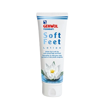 Лосьон Водяная лилия и шелк / Soft feet 125 мл