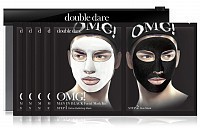 Комплекс мужских масок двухкомпонентный Детокс / Man in Black 5 шт, DOUBLE DARE OMG!