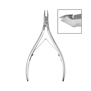 IRISK PROFESSIONAL Кусачки для кожи KD-65 Premium, двойная пружина, лезвие 6,5 мм, фото 2