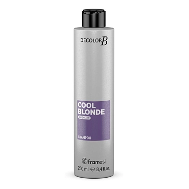 FRAMESI Шампунь для холодных оттенков светлых волос / DECOLOR B COOL BLONDE 250 мл