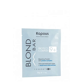 Пудра обесцвечивающая с защитным комплексом 9+ 30 г