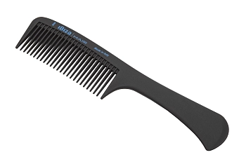 Расческа карбоновая с рукояткой / Carbon Comb Handle