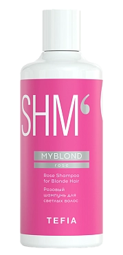 TEFIA Шампунь розовый для светлых волос / MYBLOND 300 мл