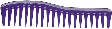 DEWAL BEAUTY Гребень волна фиолетовый 18 см