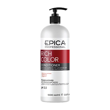 EPICA PROFESSIONAL Кондиционер для окрашенных волос / Rich Color 1000 мл, фото 1