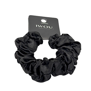 IWOU PROFESSIONAL Резинка для волос Королева черная 1шт, фото 2
