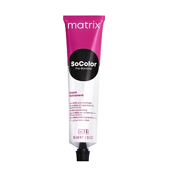 MATRIX 4N краситель перманентный аммиачный, шатен / SoColor Pre-Bonded 90 мл, фото 2