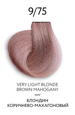 OLLIN PROFESSIONAL 9/75 крем-краска перманентная для волос / OLLIN COLOR Platinum Collection 100 мл