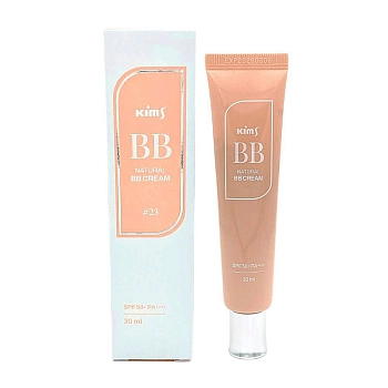 KIMS BB-средство многофункциональное SPF 50+ PA++++, 23 бежевый / Kims Natural BB Cream 30 мл, фото 2