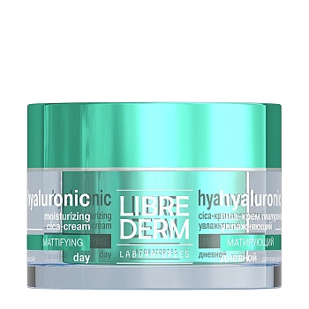 LIBREDERM Крем-cica дневной увлажняющий матирующий для жирной кожи / HYALURONIC 50 мл, фото 3