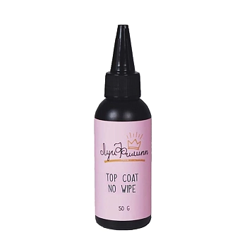 Покрытие топовое для ногтей / Top Coat no wipe 50 гр