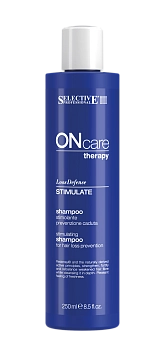 SELECTIVE PROFESSIONAL Шампунь стимулирующий предотвращающий выпадение волос / On Care Hair Loss 250 мл, фото 1