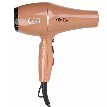 BE-UNI PROFESSIONAL Фен для волос Spa Intense, коричневый, 2200-2400W