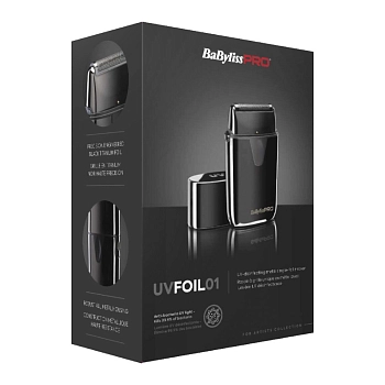 BABYLISS PRO Шейвер BaByliss PRO FXLFS1E с UV-дезинфекцией, аккумуляторно-сетевой, фото 7