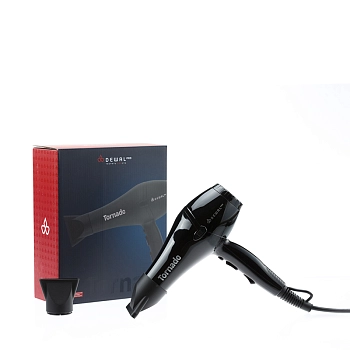 DEWAL PROFESSIONAL Фен черный ионизация 2 насадки / DEWAL PRO TORNADO, фото 8
