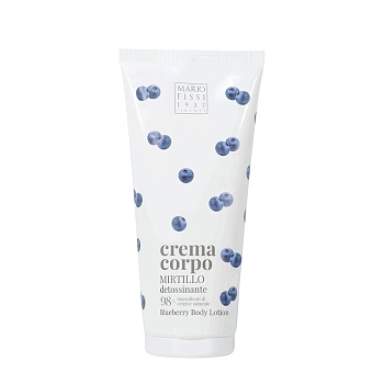 Лосьон для тела Детокс с ароматом голубики / Mirtillo 200 мл, MARIO FISSI 1937