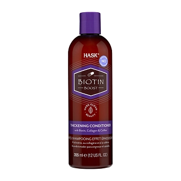 HASK Кондиционер уплотняющий с биотином для тонких волос / Biotin Boost Thickening Conditioner 355 мл