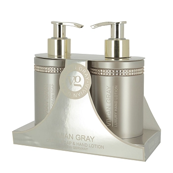 Набор для рук Коричневый кристалл (крем-мыло 250 мл + лосьон 250 мл) Vivian Gray Set Brown Crystal