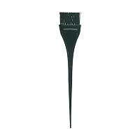 Кисть для окрашивания узкая черная, с черной волнистой щетиной 40 мм, DEWAL PROFESSIONAL