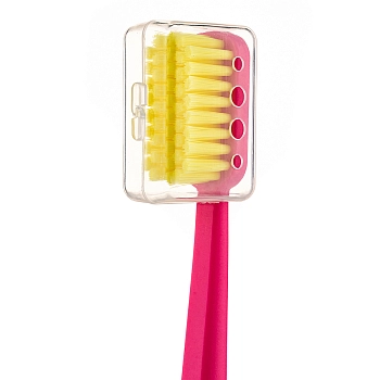 REVYLINE Щётка зубная, розовая с желтой щетиной / SM6000 Smart, фото 6