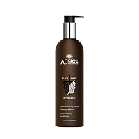 Кондиционер для волос для ежедневного применения с маслом мяты / BLACK ANGEL 400 мл, ANGEL PROFESSIONAL