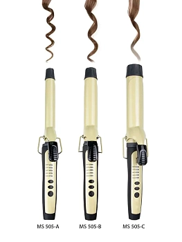 MARK SHMIDT Плойка для волос Mark Shmidt turmalin 505 Е, конусная 13-25 мм, фото 2