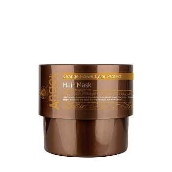 ANGEL PROFESSIONAL Маска защитная для волос сияющий цвет с цветком апельсина / Angel Provence 500 гр, фото 1
