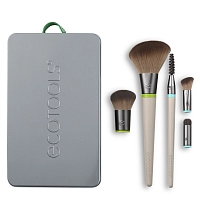 ECOTOOLS Набор кистей для макияжа (5 сменных насадок + 2 ручки) Interchangeables Daily Essentials Total Face Kit, фото 2