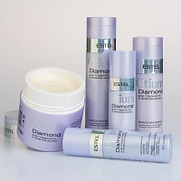 ESTEL PROFESSIONAL Блеск-шампунь для гладкости и блеска волос / OTIUM Diamond 250 мл, фото 4