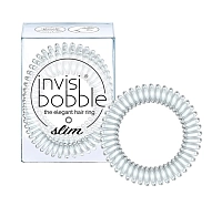 Резинка-браслет для волос / SLIM Crystal Clear, INVISIBOBBLE
