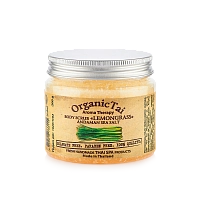 Скраб на основе соли Андаманского моря для тела Лемонграсс 200 г, ORGANIC TAI