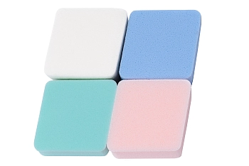 KAIZER Спонж латексный, большой, цвет ассорти, 4 шт, фото 3