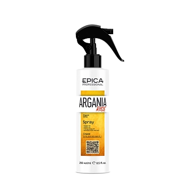EPICA PROFESSIONAL Спрей для придания блеска волосам с комплексом масел / Argania Rise ORGANIC 250 мл
