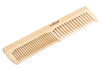 KAIZER Гребень деревянный комбинированный, 190 мм, фото 3