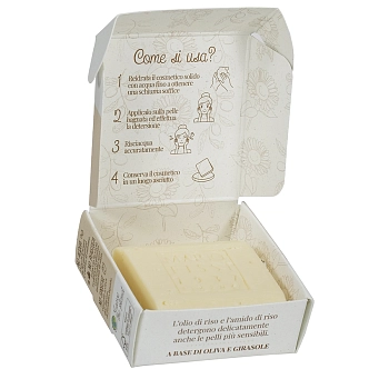 MARIO FISSI 1937 Пенка твердая для умывания Деликатное очищение с маслами герани и палисандра / Delicato 50 гр, фото 2