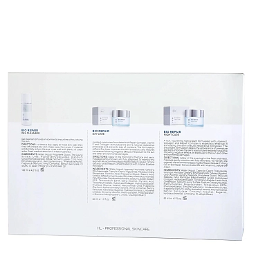 HOLY LAND Набор для лица (гель 125 мл, крем дневной 50 мл, крем ночной 50 мл) Bio Repair Kit