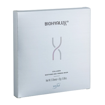 Маска с лифтинг-эффектом для восстановления с коллагеном / Biohyalux Collagen Soothing And Firming Mask 5*25 гр