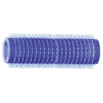 Бигуди-липучки синие d 16 мм 12 шт/уп