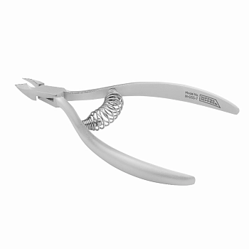 NIPPON NIPPERS Кусачки для кутикулы, спиральная пружина, матовые, лезвие 7 мм, фото 2