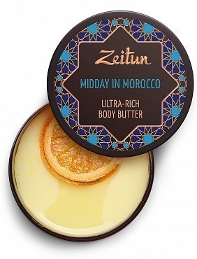 ZEITUN Крем-масло для тела Марокканский полдень, для подтяжки кожи 200 мл