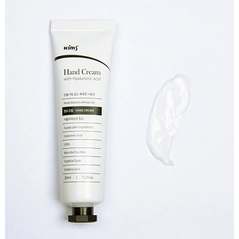 KIMS Крем для рук с гиалуроновой кислотой / Kims Hand Cream with Hyaluronic acid 30 мл, фото 3