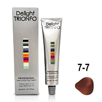 CONSTANT DELIGHT 7-7 крем-краска стойкая для волос, средне-русый медный / Delight TRIONFO 60 мл, фото 2