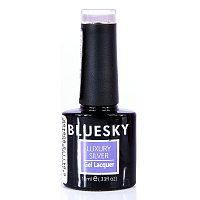 LV207 гель-лак для ногтей / Luxury Silver 10 мл, BLUESKY