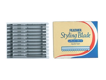 Лезвия Feather Styling Blade для бритв 24001, 24003 10 шт