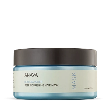 AHAVA Маска интенсивная питательная для волос / Deadsea Water 220 мл, фото 1