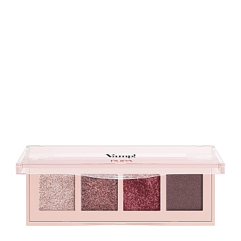 Палетка теней для век, тон 003 розовый бронзовый / VAMP! 4 EYESHADOWS PALETTE 5,2 гр