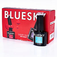 BLUESKY LV310 гель-лак для ногтей / Luxury Silver 10 мл, фото 4