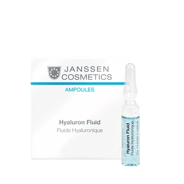 JANSSEN COSMETICS Сыворотка ультраувлажняющая с гиалуроновой кислотой / Hyaluron Fluid AMPOULES 1*2 мл