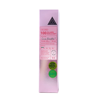 VT Cosmetics Сыворотка для лица с коллагеном и спикулами / 100 VT COLLAGEN REEDLE SHOT 100 50 мл, фото 2